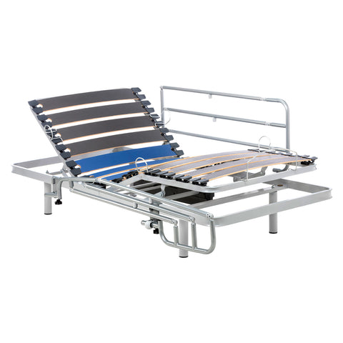 Letto ortopedico elettrico compatto | Telecomando Wireless | Sponde letto