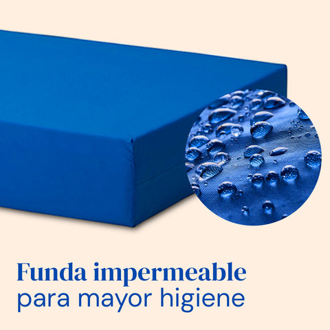 Łóżko szpitalne z wodoodpornym materacem zdrowia HR