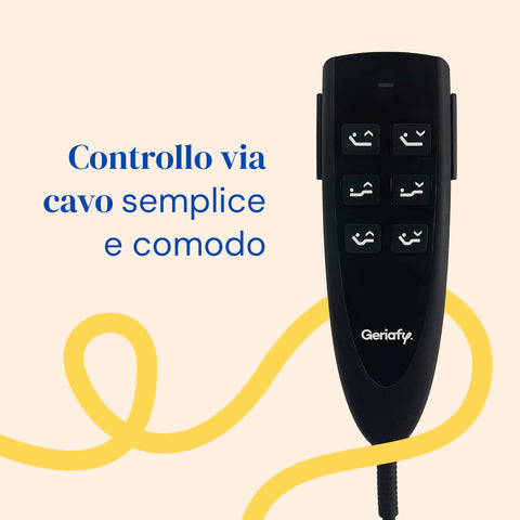Letto ortopedico elettrico compatto